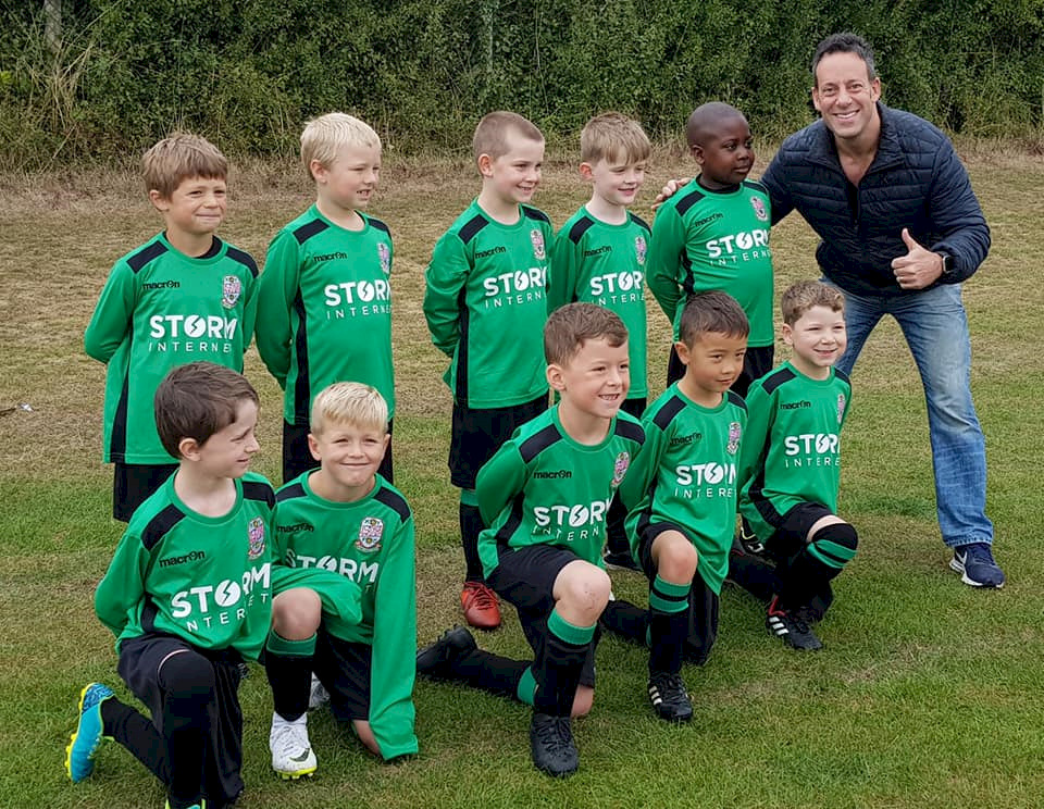 Proud to sponsor the Kidlington Comets Under 7s team | Storm Internet